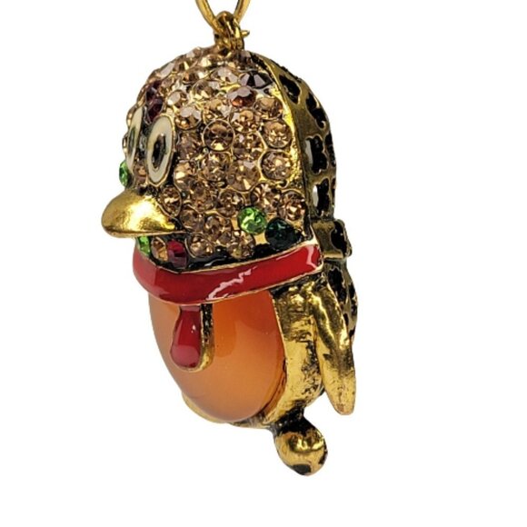 Bird Pendant Necklace Statement Necklace Long Sweater Necklace - Picture 6 of 12